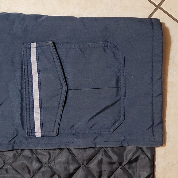 70s (ish) Quilt-lined Zippered Work Vest - Picture 3 of 11